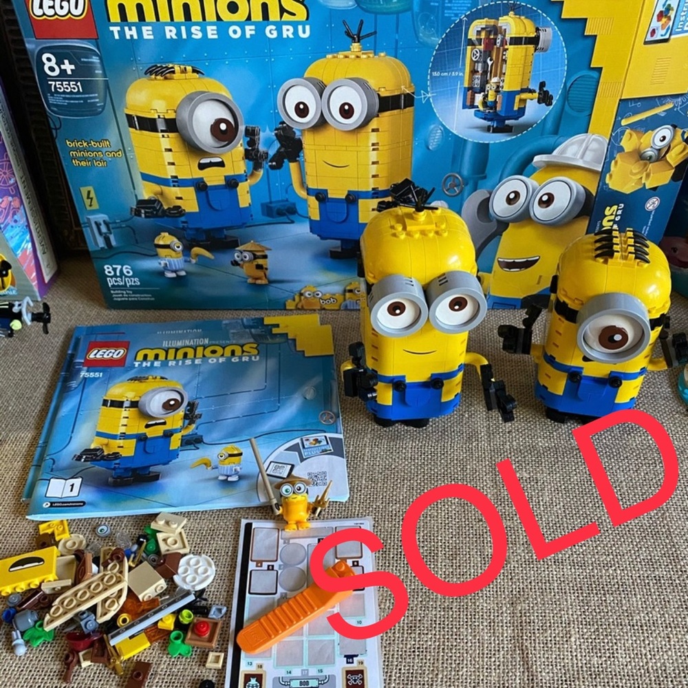 Lego Minions: The Rise of Gru